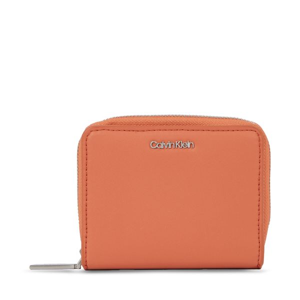 Calvin Klein Дамски портфейл Calvin Klein Ck Must Wallet W/Flap Md K60K607432 Autumn Leaf GAP