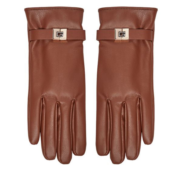 Guess Дамски ръкавици Guess AW5188 NYL02 Кафяв