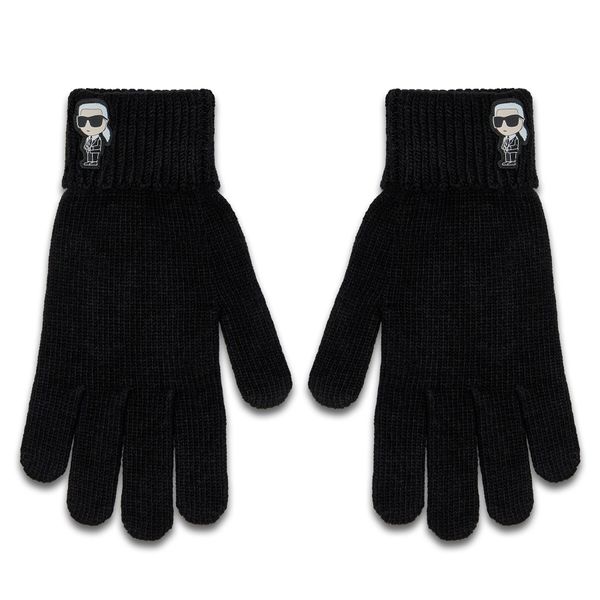 KARL LAGERFELD Дамски ръкавици KARL LAGERFELD 236W3608 Черен