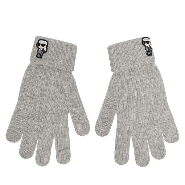 KARL LAGERFELD Дамски ръкавици KARL LAGERFELD 236W3608 Сив