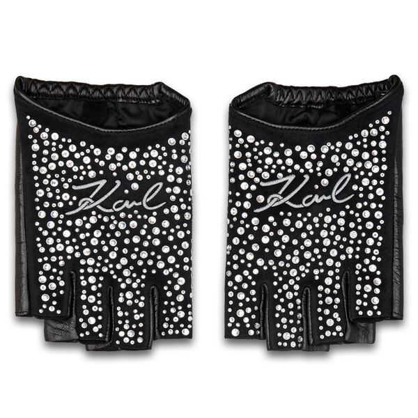 KARL LAGERFELD Дамски ръкавици KARL LAGERFELD 245W3606 Черен