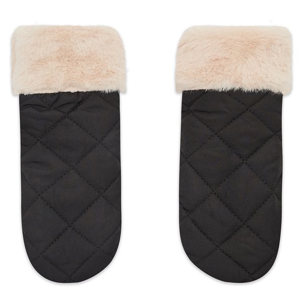 Pieces Дамски ръкавици Pieces Evita 17118179 Черен