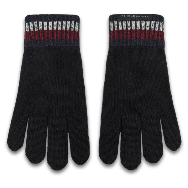 Tommy Hilfiger Дамски ръкавици Tommy Hilfiger AM0AM12827 Черен