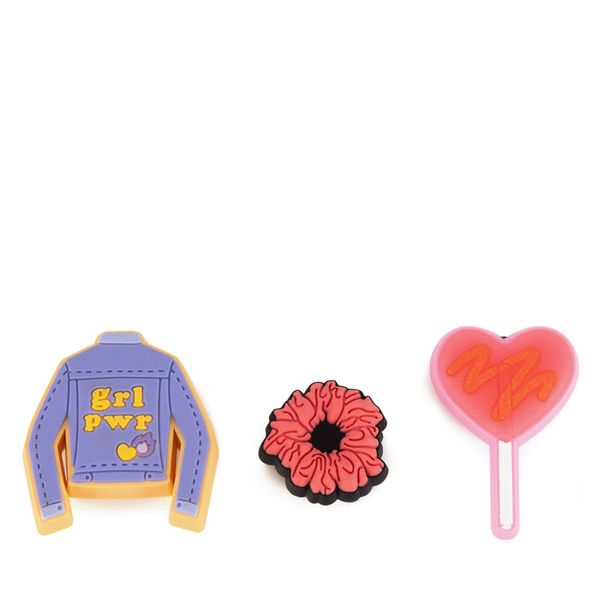 Crocs Декорация за обувки Crocs 10008856 GRL PWR 3-PACK Цветен