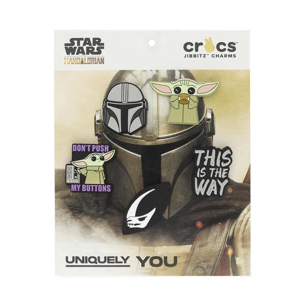 Crocs Декорация за обувки Crocs Disneys The Mandalorian 5 Pack 10009674 Зелен