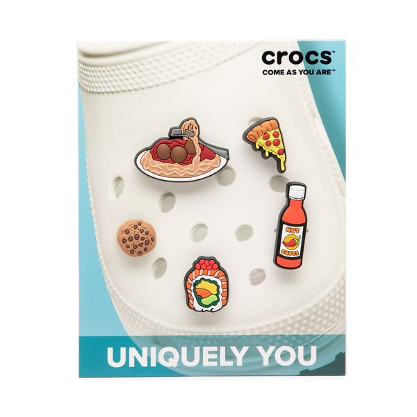 Crocs Декорация за обувки Crocs Food Please 5 Pack 10008661 Цветен