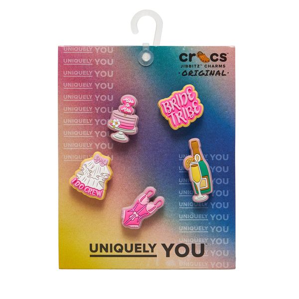 Crocs Декорация за обувки Crocs Jibbitz Bachelorette Vibes 5 Pack Цветен
