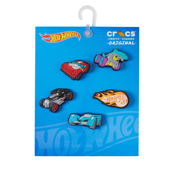 Crocs Декорация за обувки Crocs Jibbitz Hot Wheels 5pck 10011478 Цветен