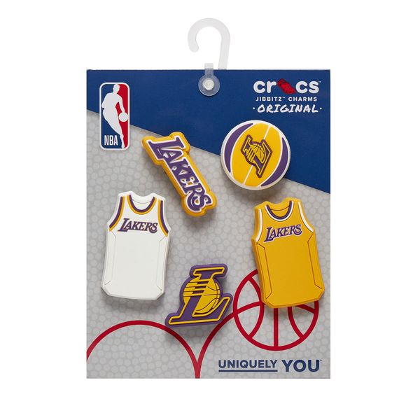 Crocs Декорация за обувки Crocs Jibbitz Nba Los Angeles Lakers 5pck 10011275 Цветен