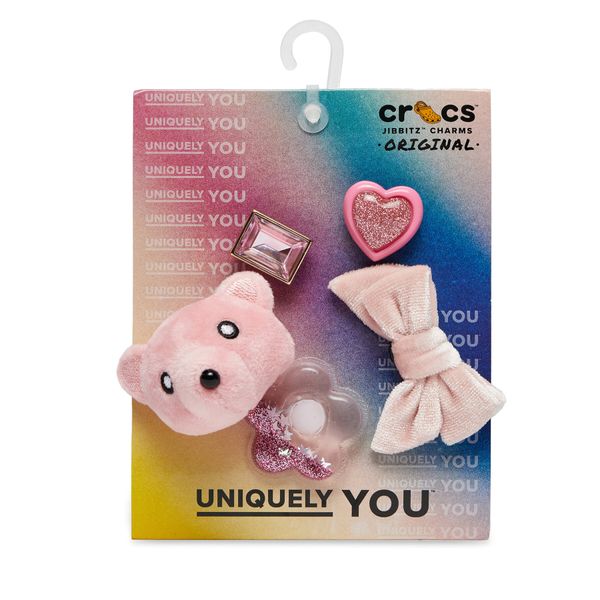 Crocs Декорация за обувки Crocs Jibbitz Positively Pink Mix 5 Pack 10013710 Цветен