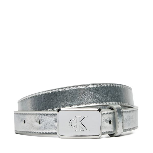 Calvin Klein Jeans Детски колан Calvin Klein Jeans Metallic Buckle Belt IU0IU00666 Сребрист