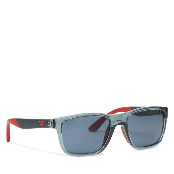 Emporio Armani Детски слънчеви очила Emporio Armani 0EK4002 Shiny Transparent Blue
