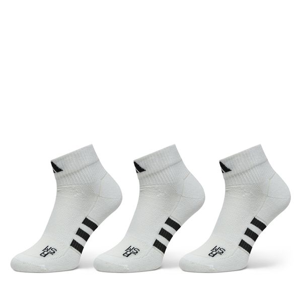adidas Дълги чорапи unisex adidas Performance Light Mid-Cut Socks 3 Pairs HT3445 Бял