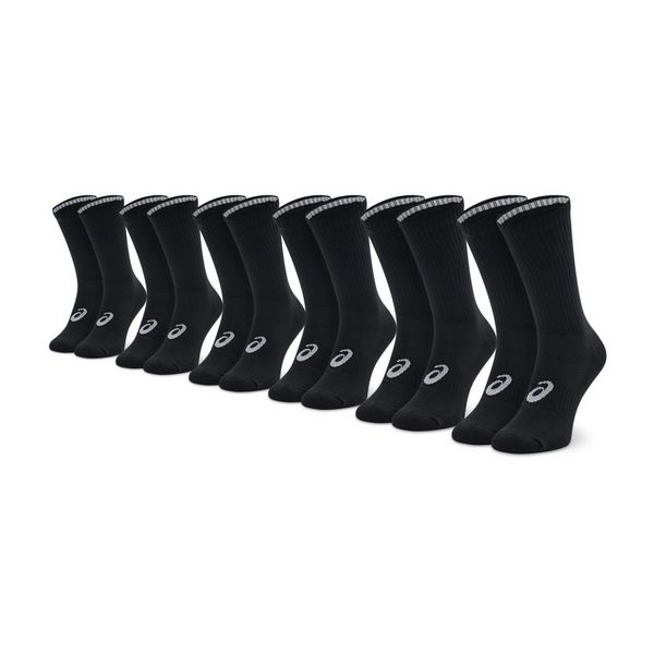 Asics Дълги чорапи unisex Asics 6 Ppk Crew 141802 Черен