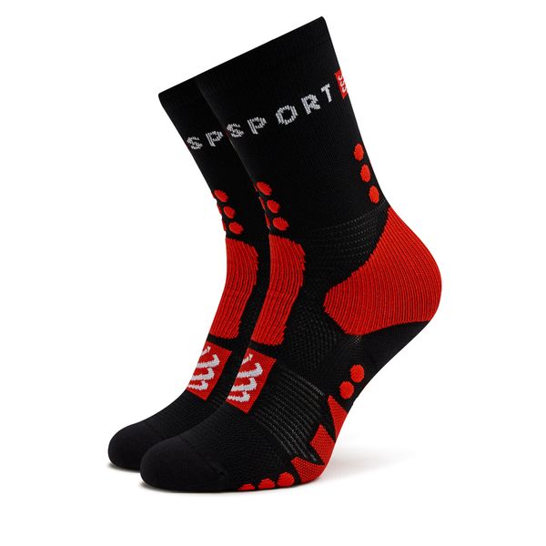 Compressport Дълги чорапи unisex Compressport Hiking SCRU2019017 Black/Core Red/White