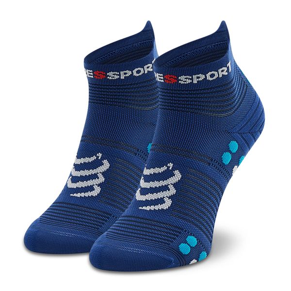 Compressport Дълги чорапи unisex Compressport Pro Racing Socks V4.0 Run Low XU00047B_533 Тъмносин