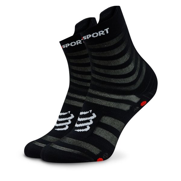 Compressport Дълги чорапи unisex Compressport Pro Racing Socks V4.0 Ultralight Run High XU00050B Черен