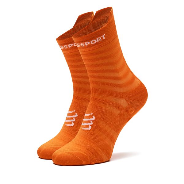 Compressport Дълги чорапи unisex Compressport Pro Racing Socks V4.0 Ultralight Run High XU00050B Червен
