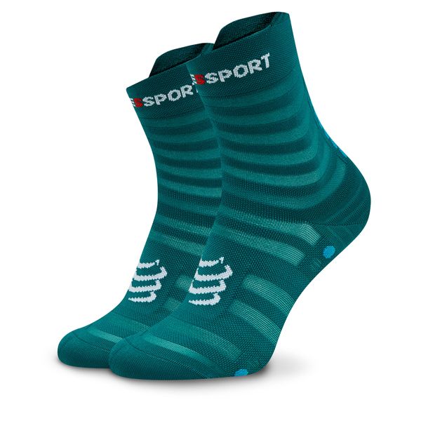 Compressport Дълги чорапи unisex Compressport Pro Racing Socks V4.0 Ultralight Run High XU00050B Shaded/Hawaiian 118