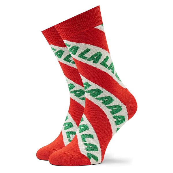 Happy Socks Дълги чорапи unisex Happy Socks FAL01-4300 Червен