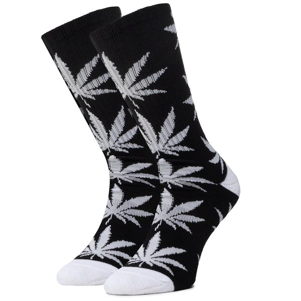 HUF Дълги чорапи unisex HUF Essentials Plantlife Sock SK00298 r.OS Black