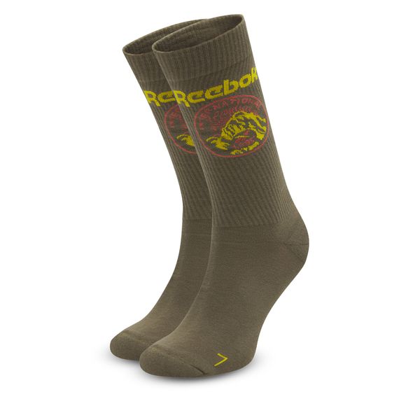 Reebok Дълги чорапи unisex Reebok CL Outdoor Sock HD9946 Каки