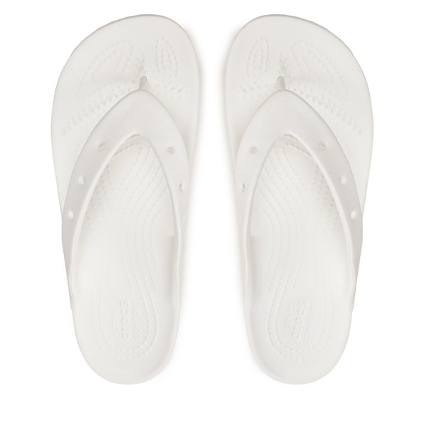 Crocs Джапанки Crocs Classic Platform Flip W 207714 Бял