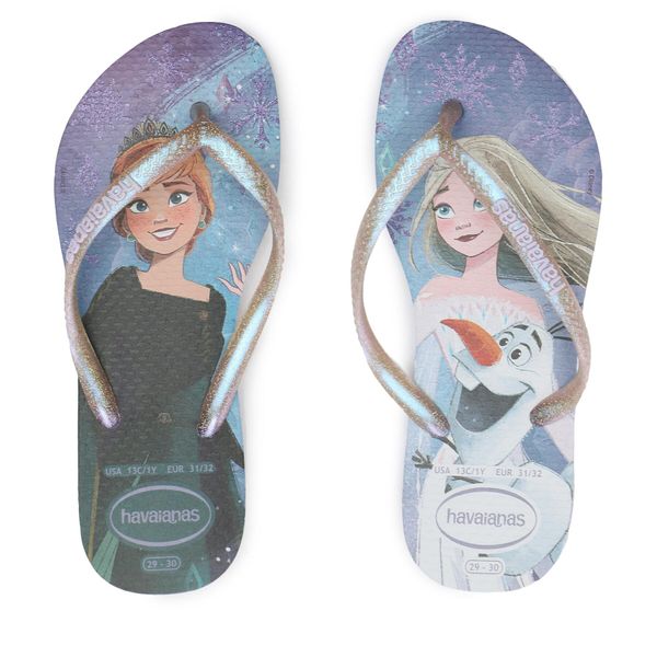 Havaianas Джапанки Havaianas FROZEN 41372662204 Цветен