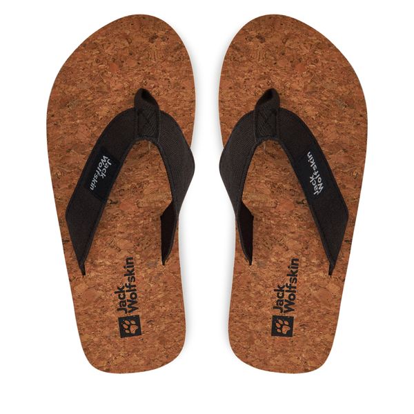 Jack Wolfskin Джапанки Jack Wolfskin Ecostride 2 Slipper W 4051931 Черен