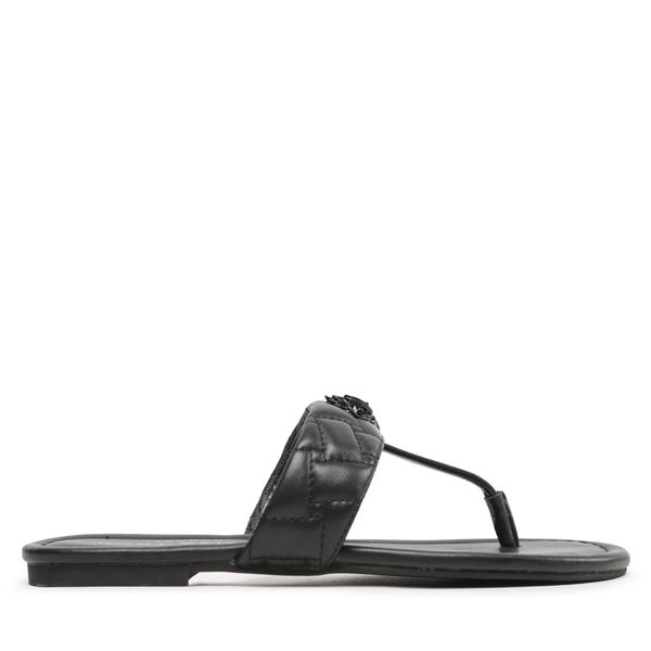 Kurt Geiger Джапанки Kurt Geiger Kensington T-Bar Drench 9600600109 Черен