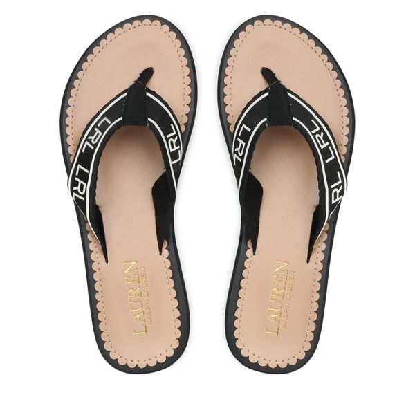 LAUREN RALPH LAUREN Джапанки Lauren Ralph Lauren Roxxy 802860824001 Черен