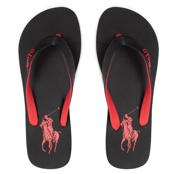 Polo Ralph Lauren Джапанки Polo Ralph Lauren Bolt Sn Csl 816830673003 Черен