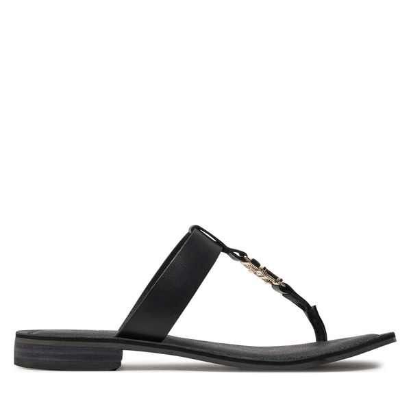 Tommy Hilfiger Джапанки Tommy Hilfiger Th Elevated Sandal FW0FW07174 Черен