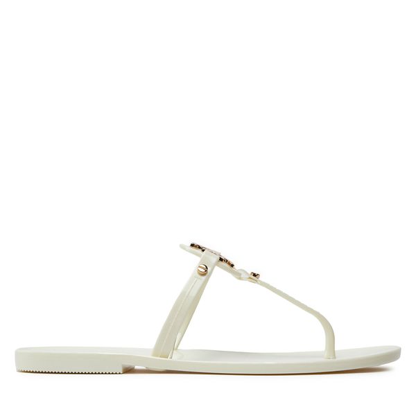 Tory Burch Джапанки Tory Burch Mini Miller Flat Thong 51148678 Бял