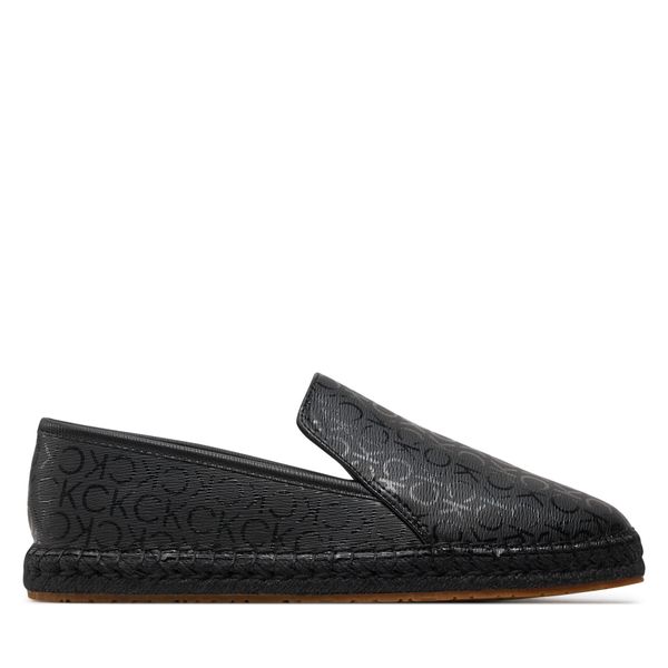 Calvin Klein Еспадрили Calvin Klein Espadrille Epi Mono HW0HW01917 Черен