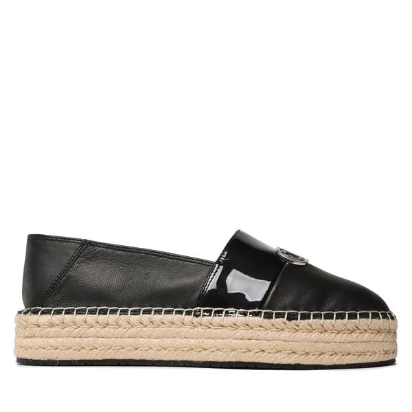 Calvin Klein Еспадрили Calvin Klein Flatform Espadrille W/Hw HW0HW01619 Черен