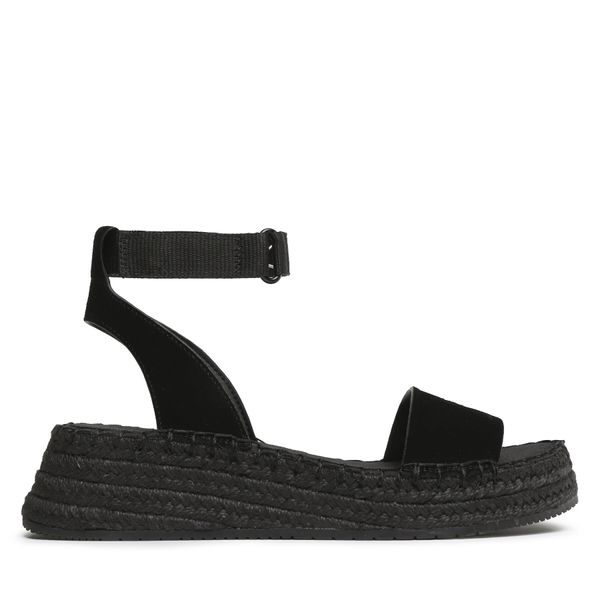 Calvin Klein Jeans Еспадрили Calvin Klein Jeans Sporty Wedge Rope Su Con YW0YW00977 Черен