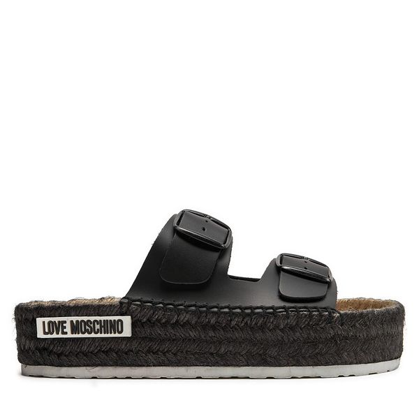 LOVE MOSCHINO Еспадрили LOVE MOSCHINO JA28233G0IIAX000 Черен