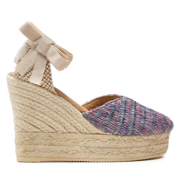 Manebi Еспадрили Manebi Acapulco Heart-Shaped Wedge Espadrilles G 0.6 WH Розов
