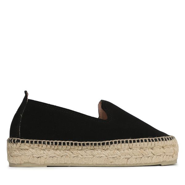 Manebi Еспадрили Manebi Double Sole Espadrilles K 1.0 D0 Черен