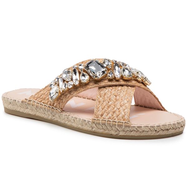 Manebi Еспадрили Manebi Flat Sandals G 5.1 JS Бежов
