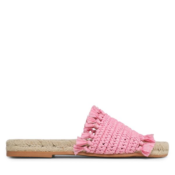 Manebi Еспадрили Manebi Fringed Knots Raffia Jute Sandals V 2.9 Y0 Розов