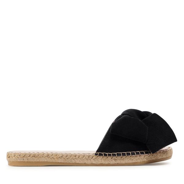 Manebi Еспадрили Manebi Sandals With Bow K 1.0 J0 Черен