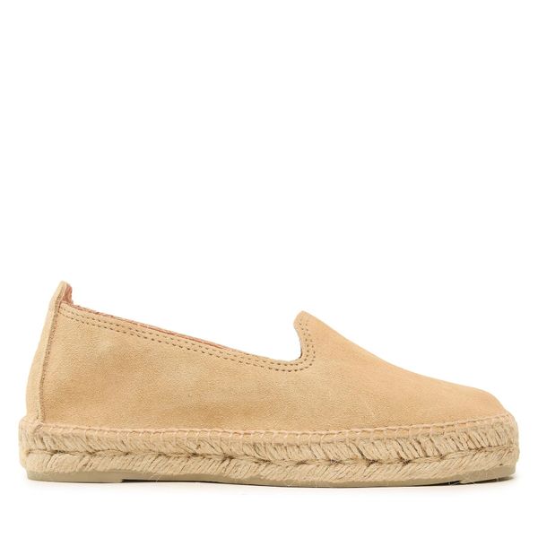 Manebi Еспадрили Manebi Suede Flat Espadrilles Бежов