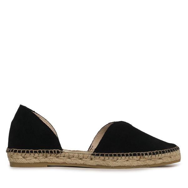 Manebi Еспадрили Manebi Suede Open-Side Flats K 1.0 O0 Черен