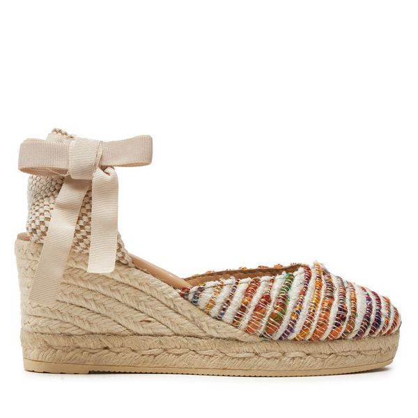 Manebi Еспадрили Manebi Yucatan Low Wedge Espadrilles G 1.1 WL Цветен