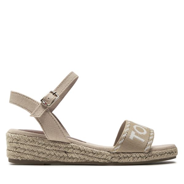Tommy Hilfiger Еспадрили Tommy Hilfiger Rope Wedge Sandal T3A7-33287-0890 M Бежов