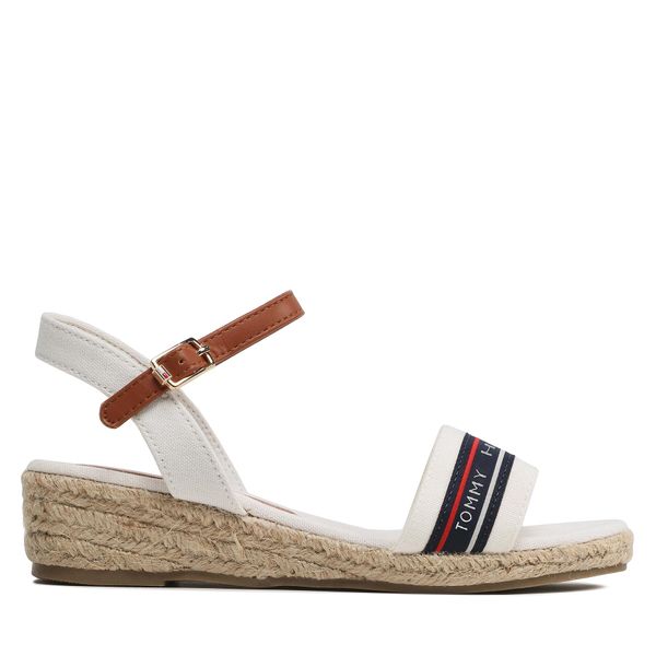 Tommy Hilfiger Еспадрили Tommy Hilfiger Rope Wedge T3A7-32777-0048X100 M Бял