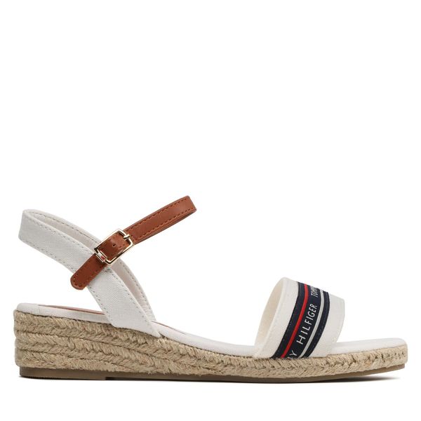 Tommy Hilfiger Еспадрили Tommy Hilfiger Rope Wedge T3A7-32777-0048X100 S Бял