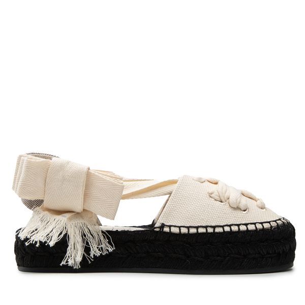 Tory Burch Еспадрили Tory Burch Woven Bouble T Espadrille 282 Бежов